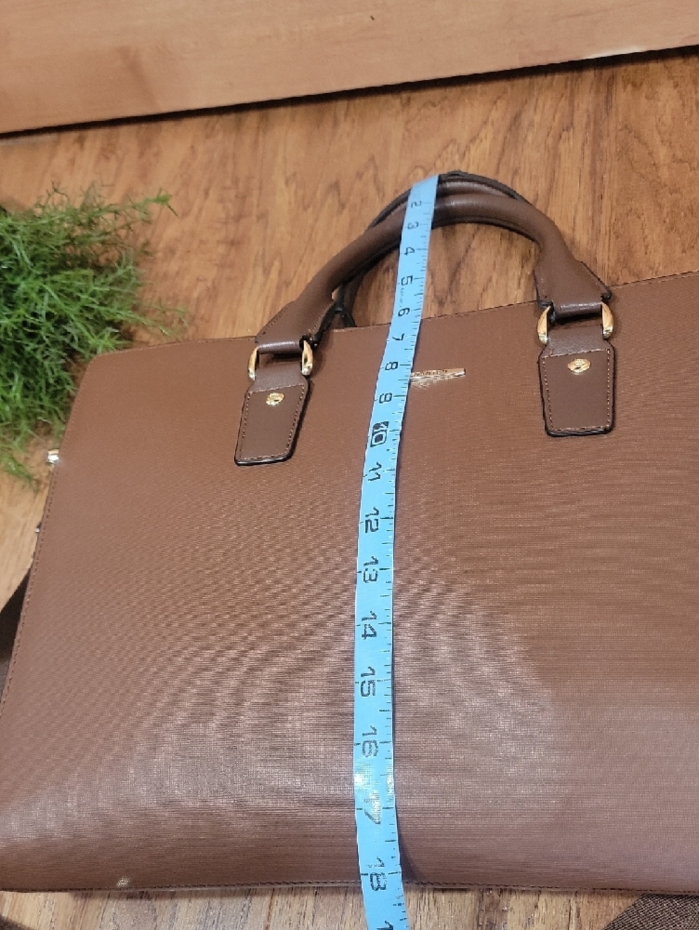 Johan Leather Lawyers Briefcase - Premium Laptop Bag - Picture 7 of 14